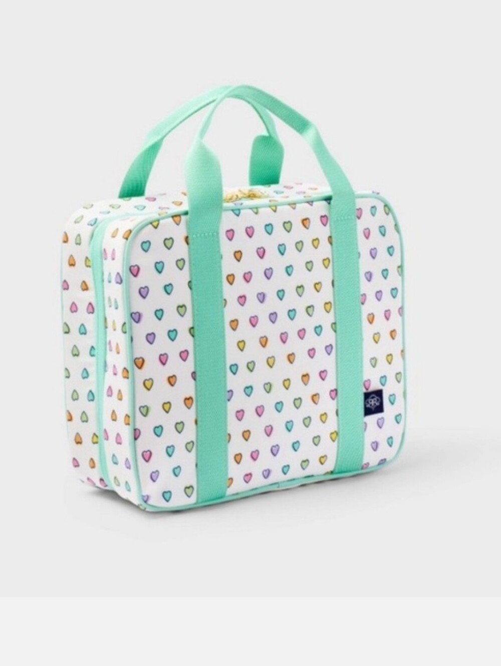 NWT! Roller Rabbit x Target Disco Hearts Wave Hanging Toiletry Bag